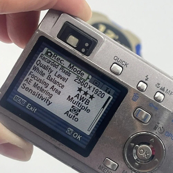 Pentax Optio S5i 5.0MP Compact Digital Camera &BatteryTested/ Works*READ* - Picture 8 of 14